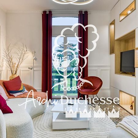 Апартаменты Rose Ecrin De Charme Avec Parking Terrasse Privee Et Jardin Partage Grand-Couronne Экстерьер фото